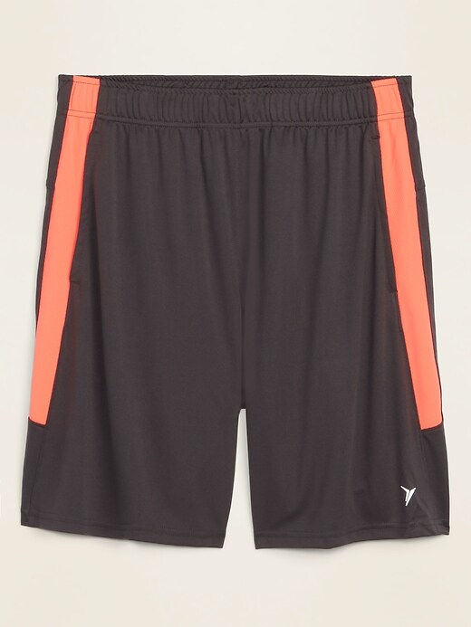View large product image 1 of 1. Go-Dry Side-Panel Performance Shorts - 9-inch inseam