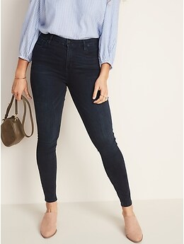 old navy high rise super skinny jeans