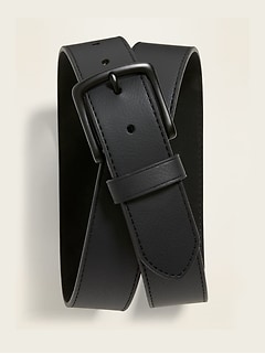 old navy mens leather belts