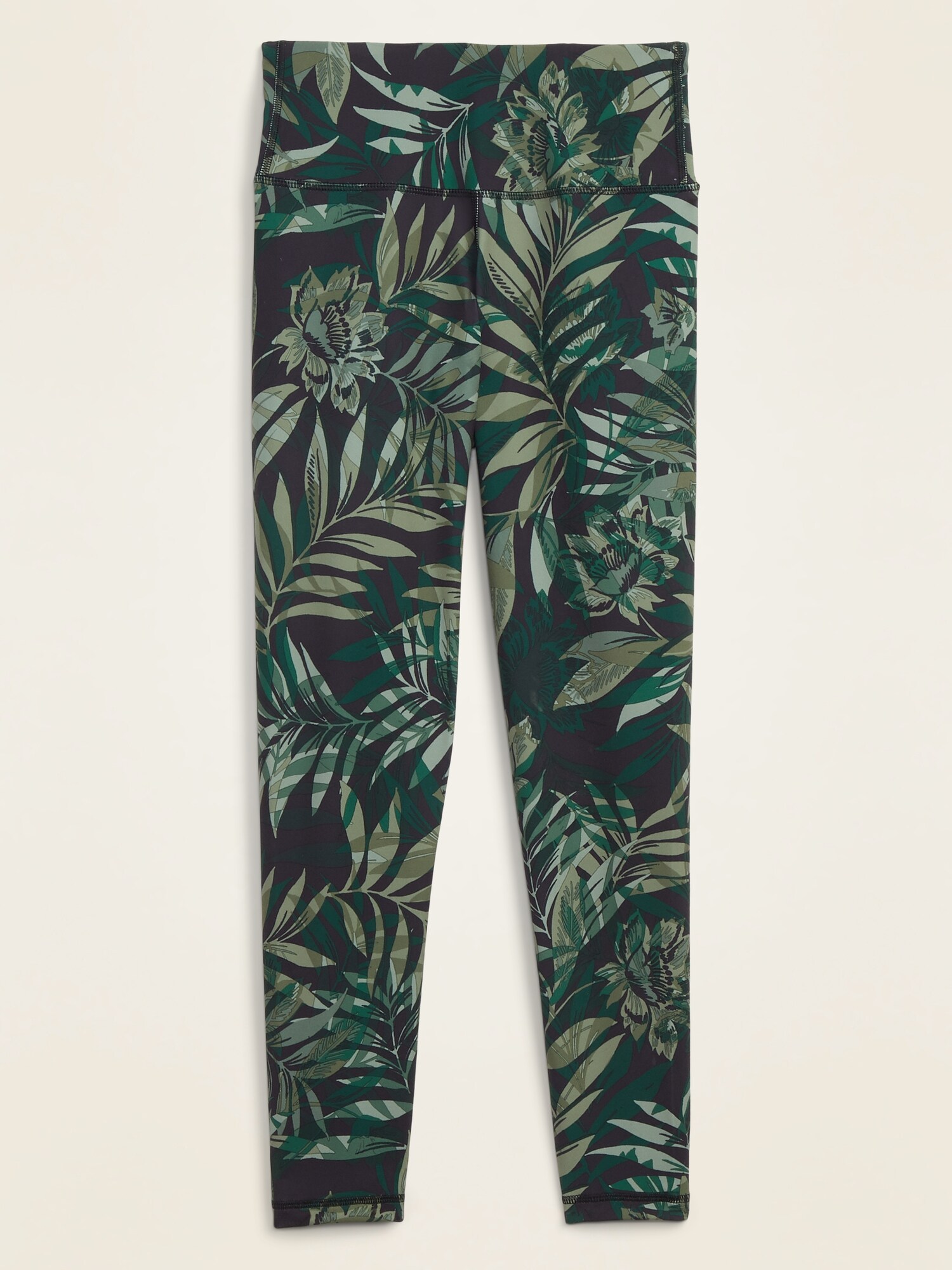 Old Navy Green Camo Leggings-Small-Low-Mid Rise-EUC