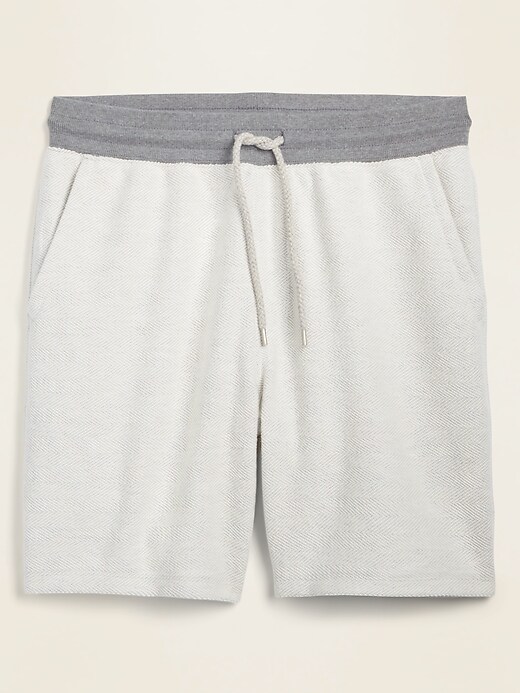 View large product image 2 of 2. French Terry Baja Jogger Shorts -- 7.5-inch inseam