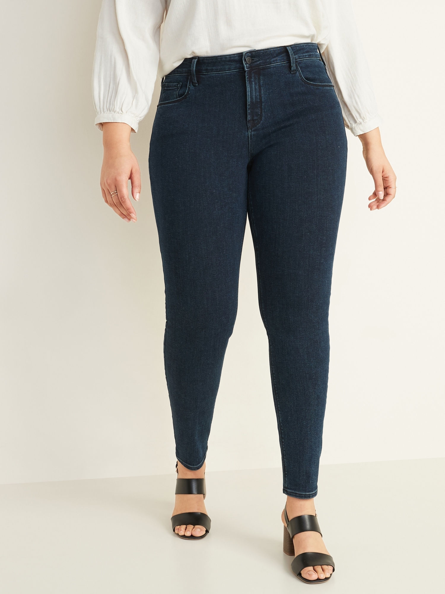 old navy super skinny mid rise