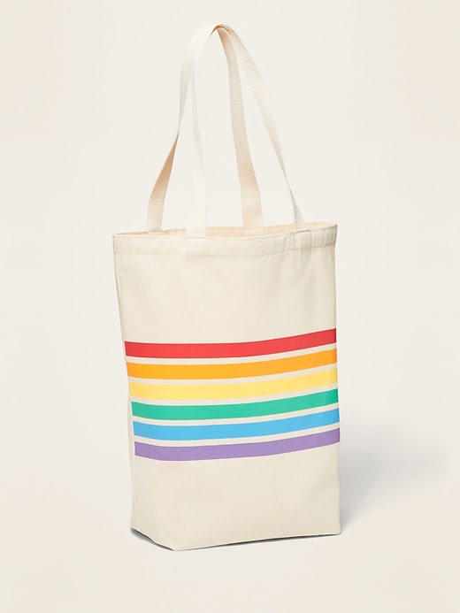 View large product image 1 of 1. Pride Canvas Tote Bag