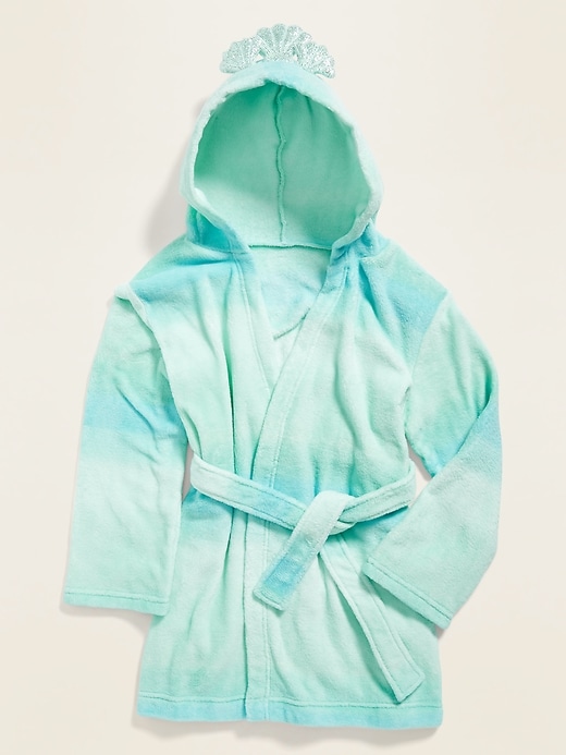 View large product image 1 of 2. Micro Performance Fleece Critter Robe For Girls