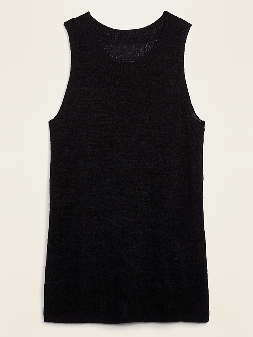 View large product image 1 of 1. Lightweight Sleeveless Sweater Tank Top for Women