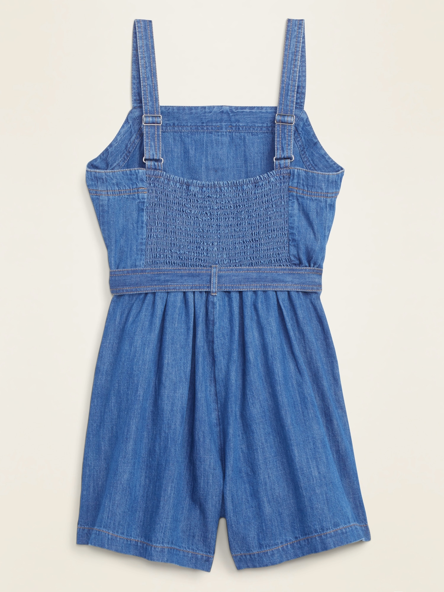 Button-Front Cami Jean Romper for Women | Old Navy