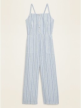 old navy striped jumpsuit