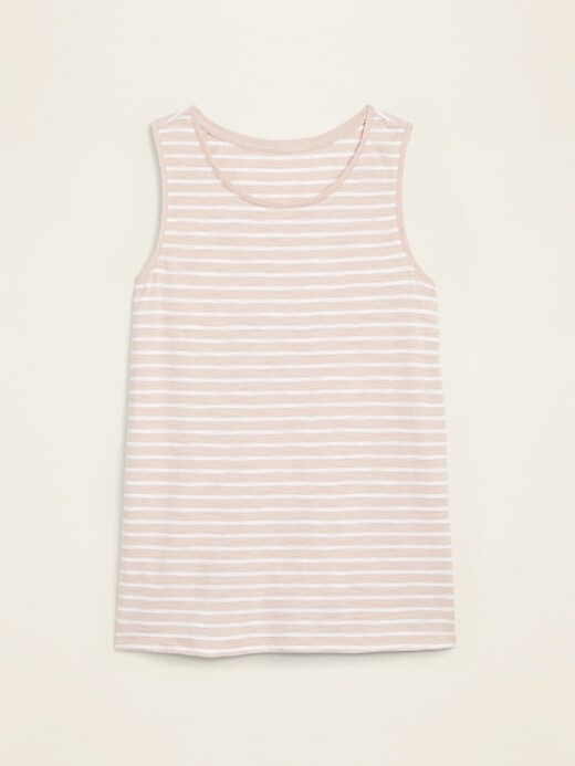 View large product image 1 of 1. EveryWear Striped Slub-Knit Tank Top for Women