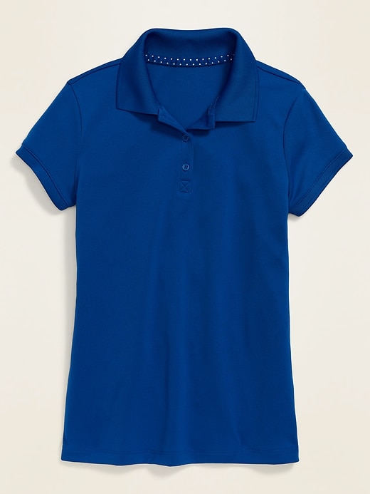 School Uniform Moisture-Wicking Polo Shirt for Girls | Old Navy