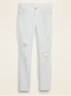 white denim jeans for ladies