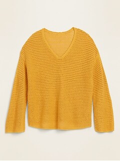Cozy Shaker-Stitch Mock-Neck Sweater Best Sweaters For Women at Old Navy .....