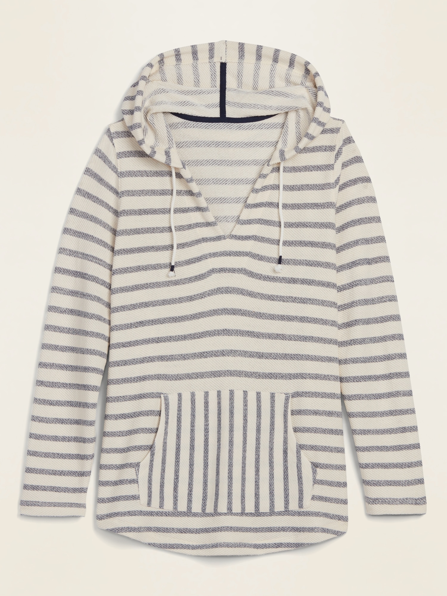 Striped V Neck Pullover Plus Size Baja Hoodie Old Navy