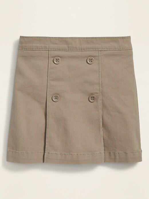 View large product image 1 of 1. Uniform Pleated Skort for Toddler Girls