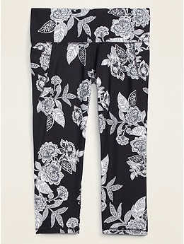 High-Waisted PowerSoft Cropped Plus-Size Leggings