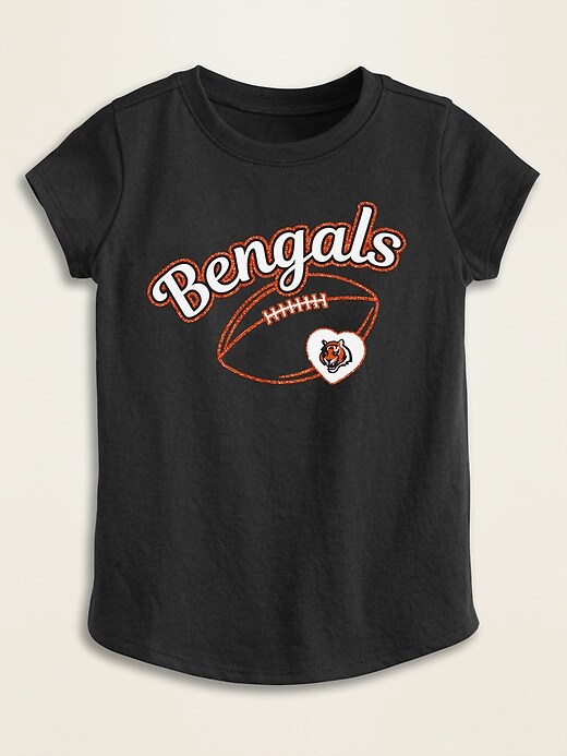 View large product image 1 of 1. NFL&#174 Team Graphic Tee for Toddler Girls