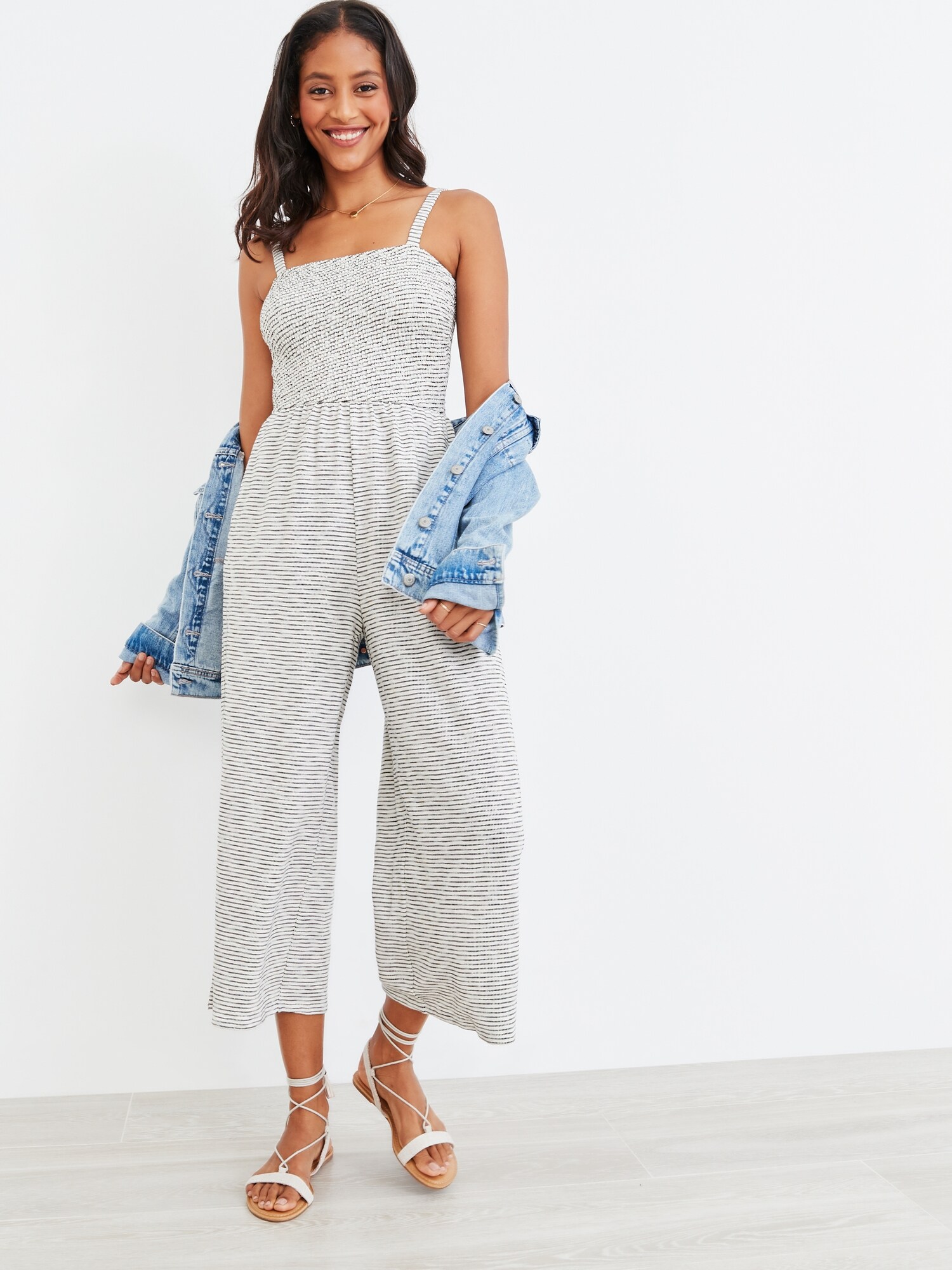 jumpsuit with smocking