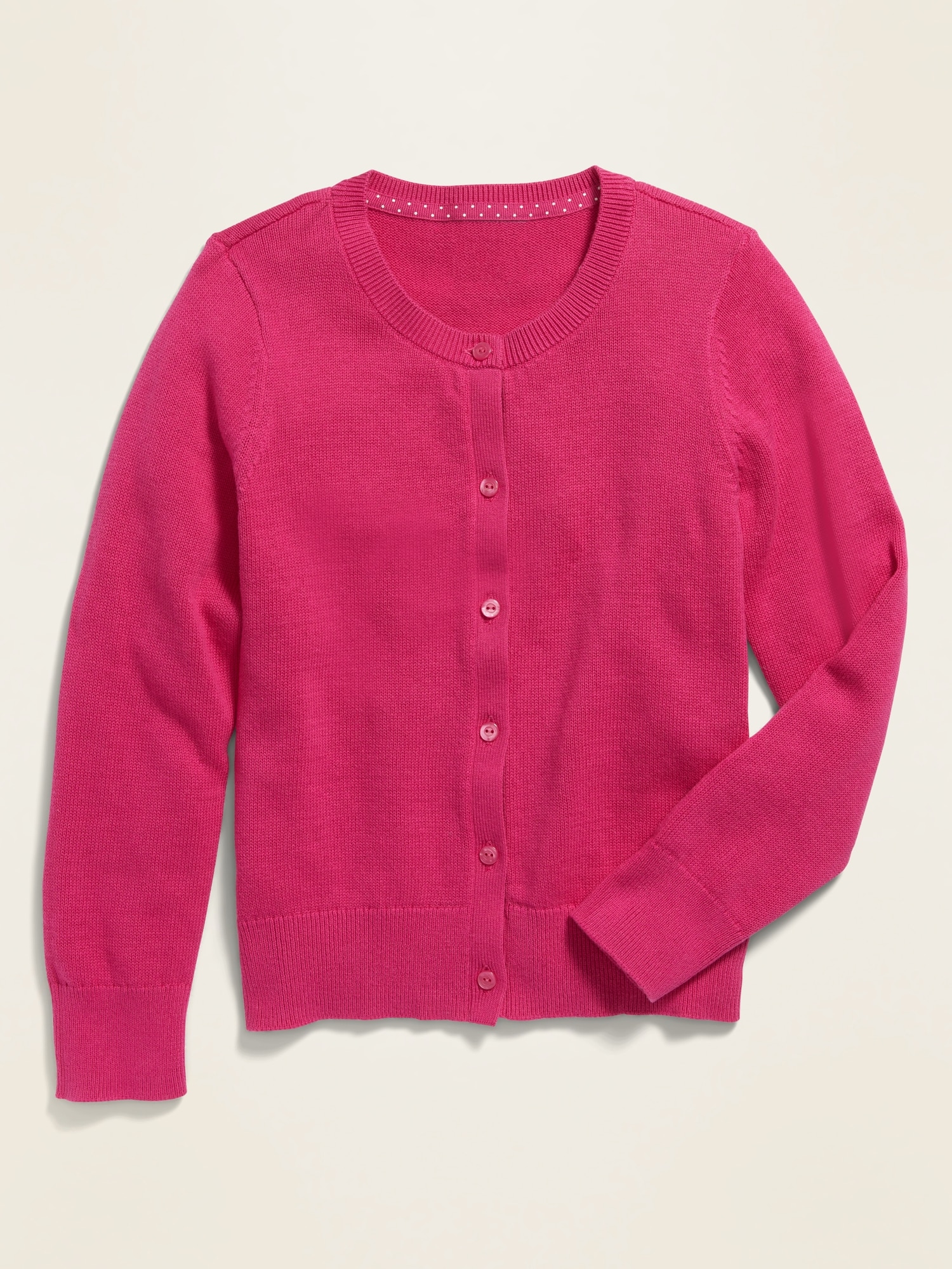 Toddler Button Down School Uniforms Cardigan Little Girl Knit Cardigan Sweater 