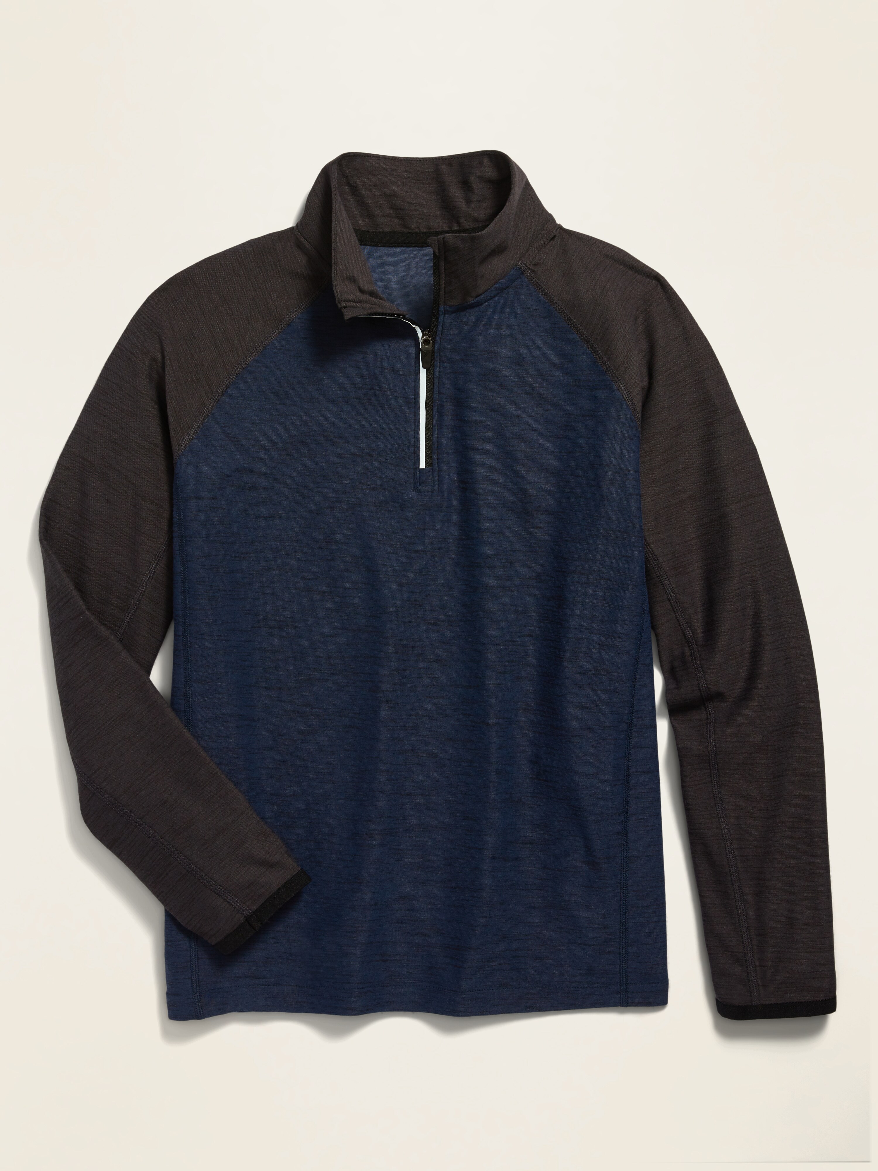 naptime SWEAT NAVYセット Whitesville Full-zip Sweatshirt No Hood with thermal lining