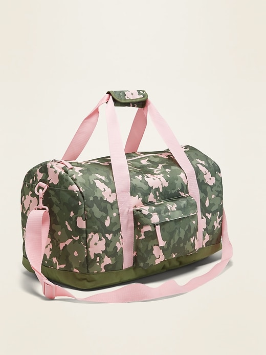 Old Navy Canvas Duffel Bag for Girls. 1