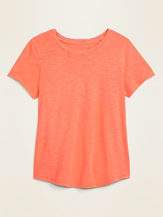 View large product image 1 of 1. EveryWear Slub-Knit Crew-Neck Tee for Women