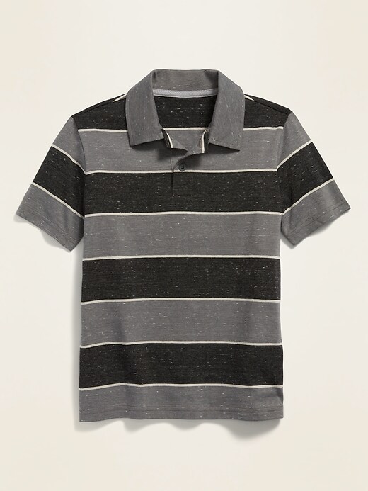 View large product image 1 of 1. Soft-Washed Jersey Polo For Boys