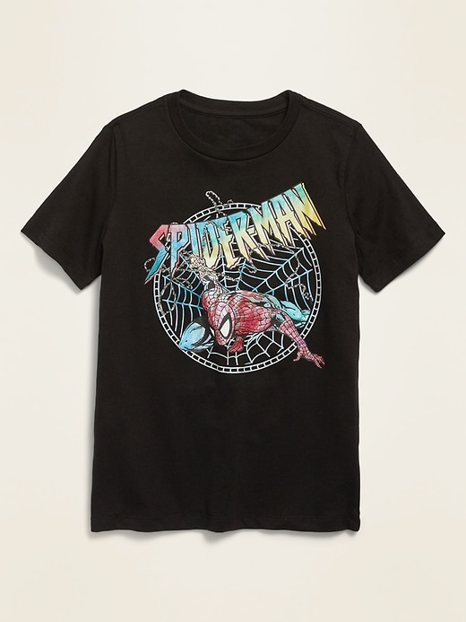 View large product image 1 of 1. Marvel&#153 Spider-Man Graphic Tee for Boys