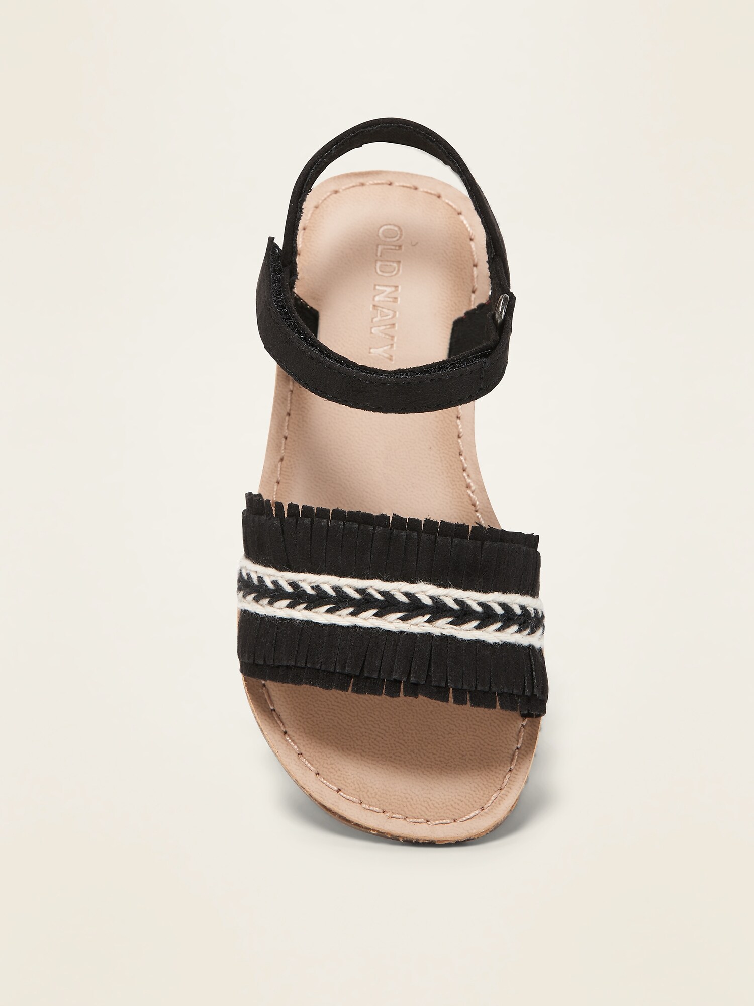FauxSuede Fringed Sandals for Toddler Girls Old Navy