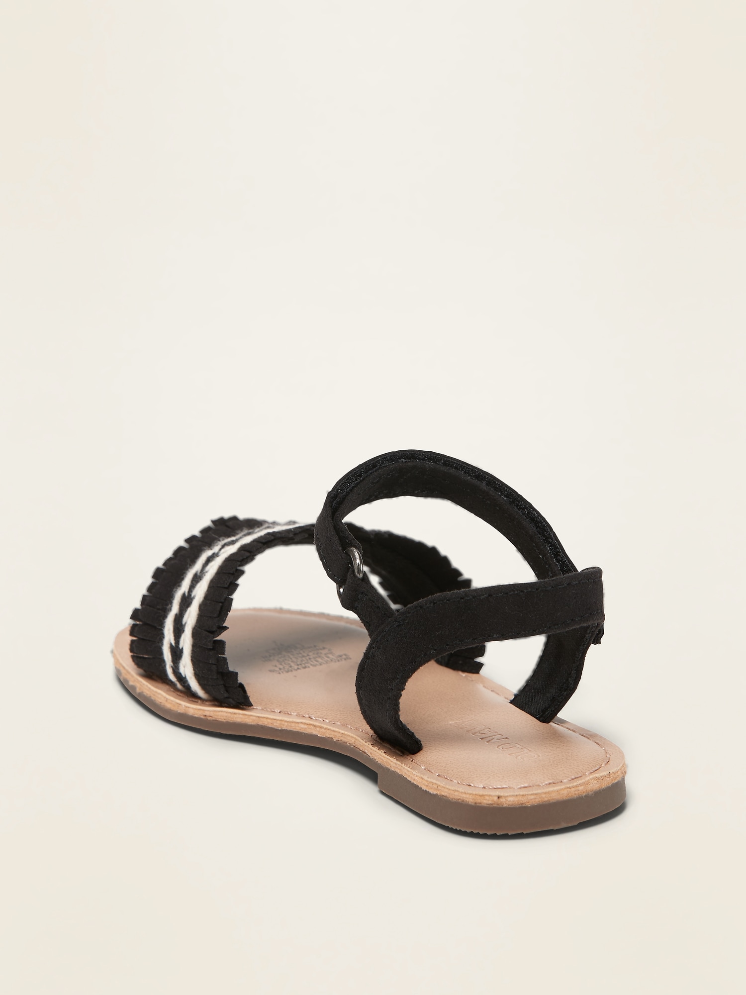 FauxSuede Fringed Sandals for Toddler Girls Old Navy