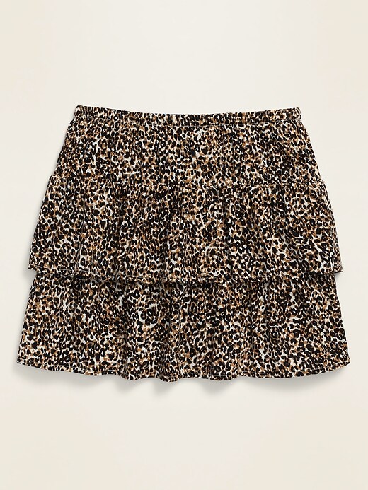 Jupe-short Gymboree Fille Taille 9, Imprimé Tigre à Volants, Beige, En Coton (occasion)