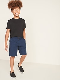 View large product image 3 of 3. Straight Built-In Flex Madras Shorts For Boys