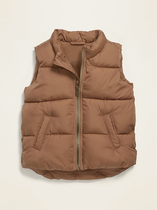 View large product image 1 of 1. Unisex Frost-Free Quilted Puffer Vest for Toddler