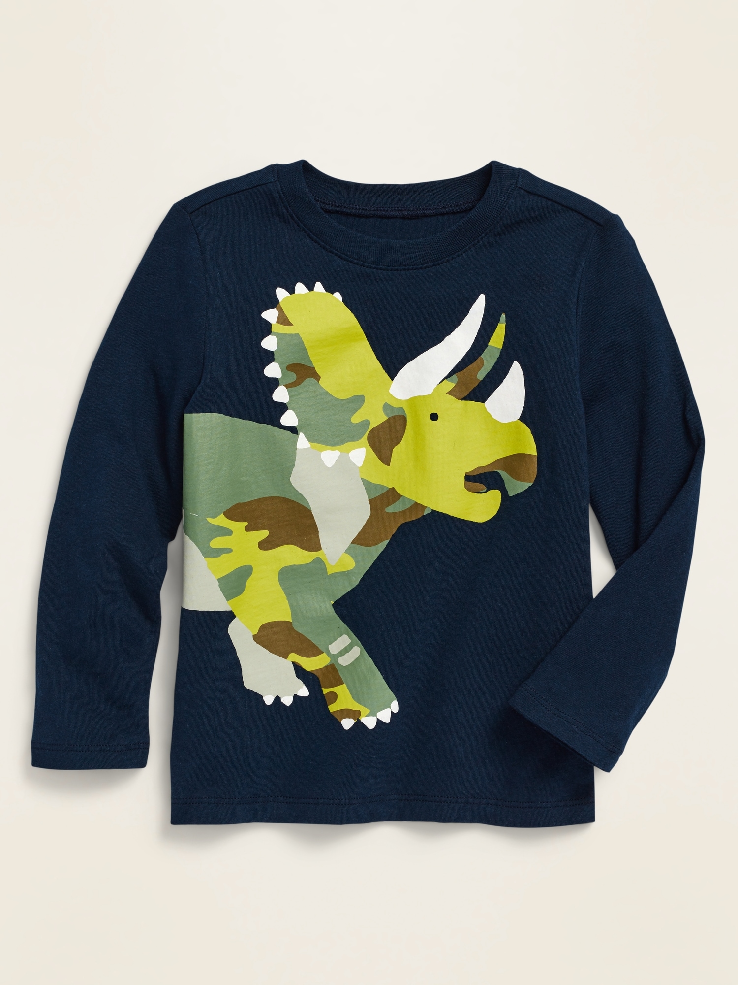 Unisex Graphic Long-Sleeve Tee for Toddler