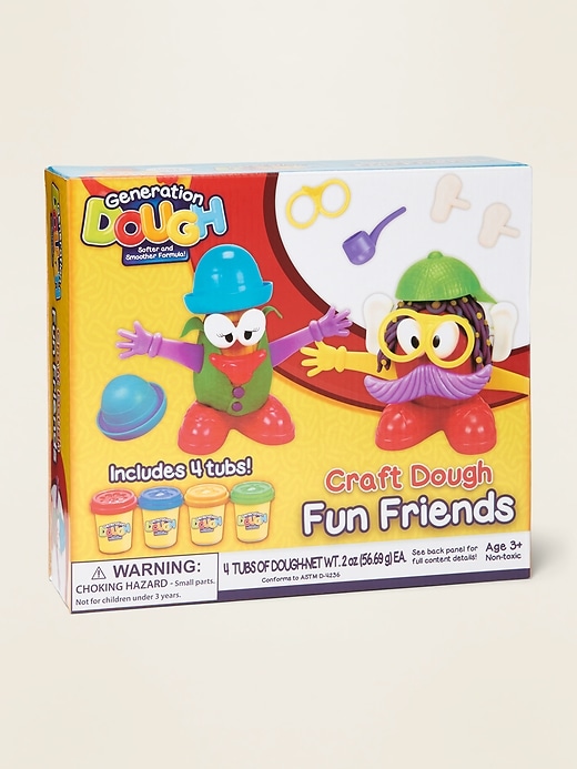 View large product image 2 of 3. Generation Dough Fun Friends Craft Dough for Kids