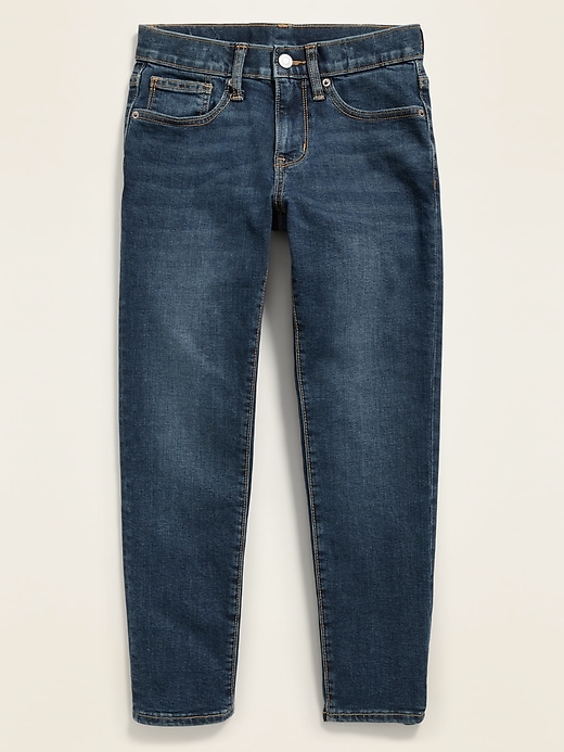 View large product image 1 of 2. POPSUGAR x Old Navy Karate Built-In Flex Max Dark-Wash Jeans