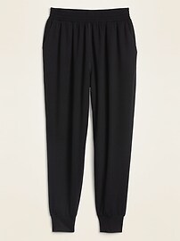 View large product image 3 of 3. High-Waisted Lightweight Jogger Pants