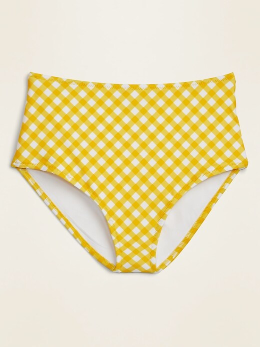 View large product image 1 of 1. High-Waisted Swim Bottoms