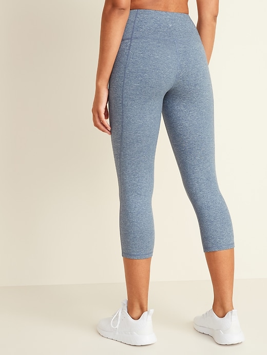 Image number 2 showing, High-Waisted CozeCore Crop Leggings for Women