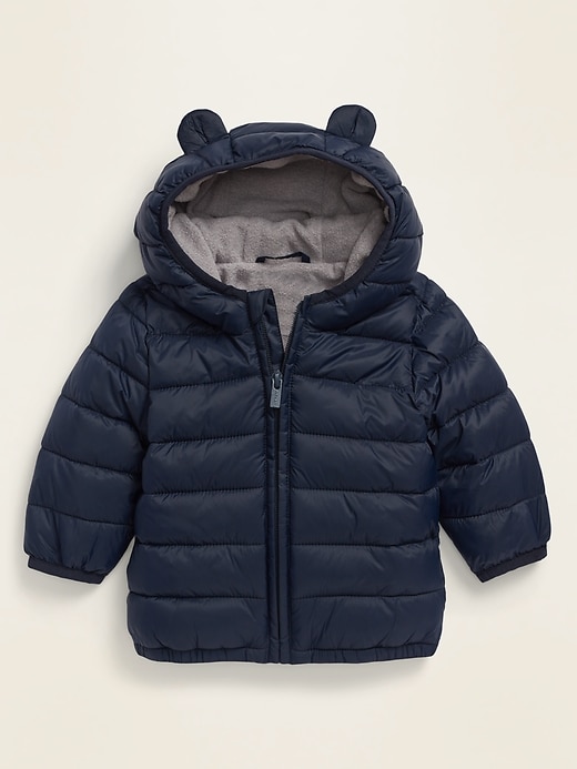 View large product image 1 of 1. Unisex Hooded Frost-Free Puffer Jacket for Baby