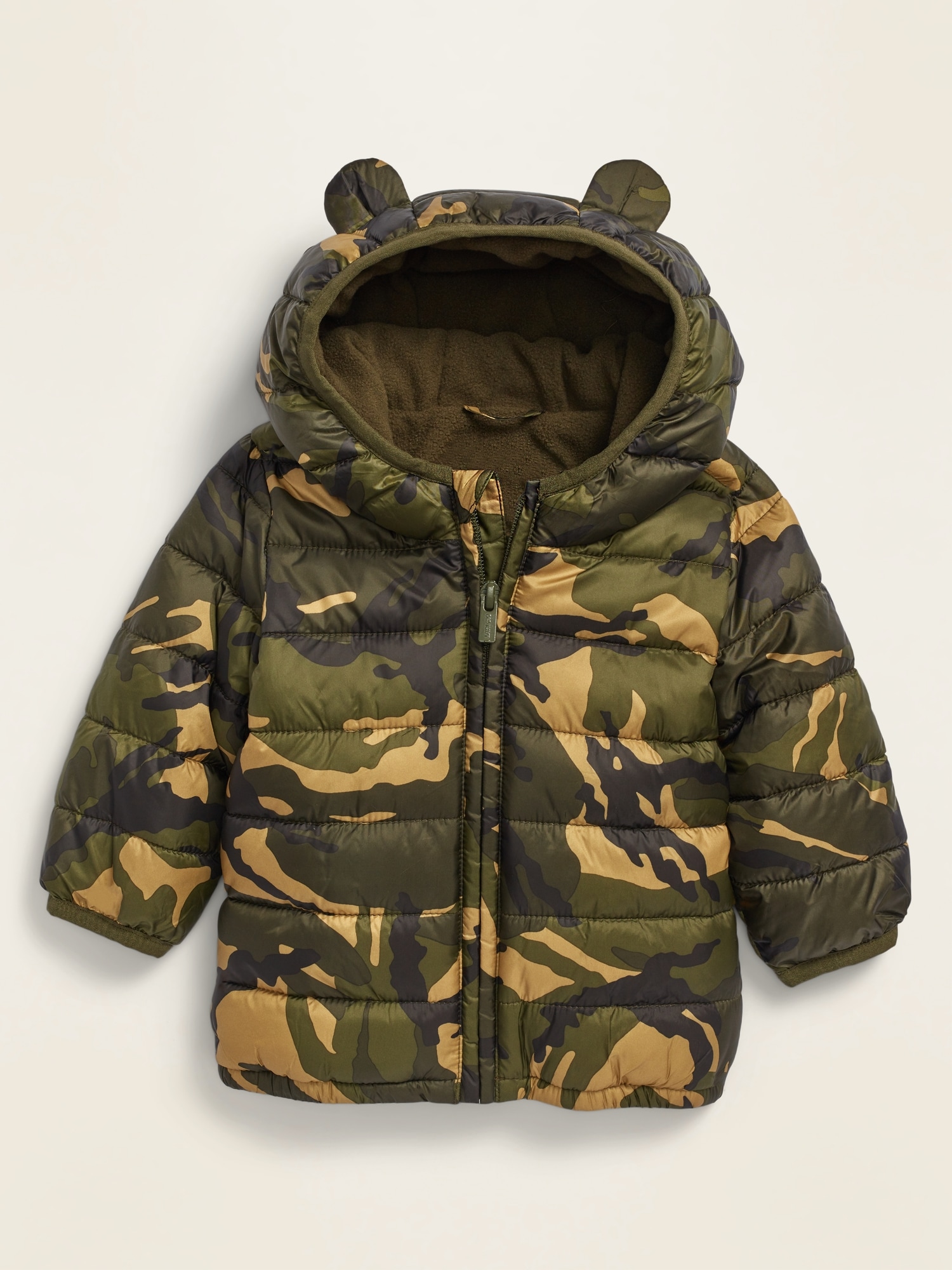 Unisex Camo-Print Hooded Frost Free 