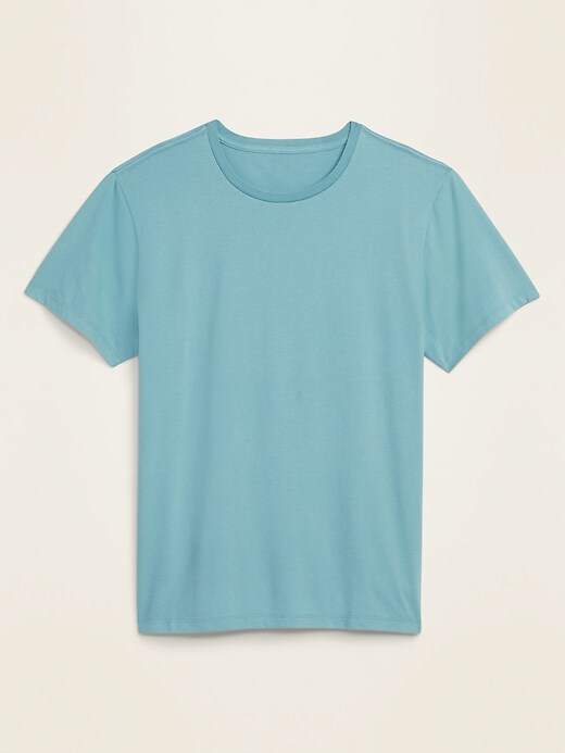 View large product image 1 of 1. Soft-Washed Crew-Neck Gender-Neutral Tee for Adults