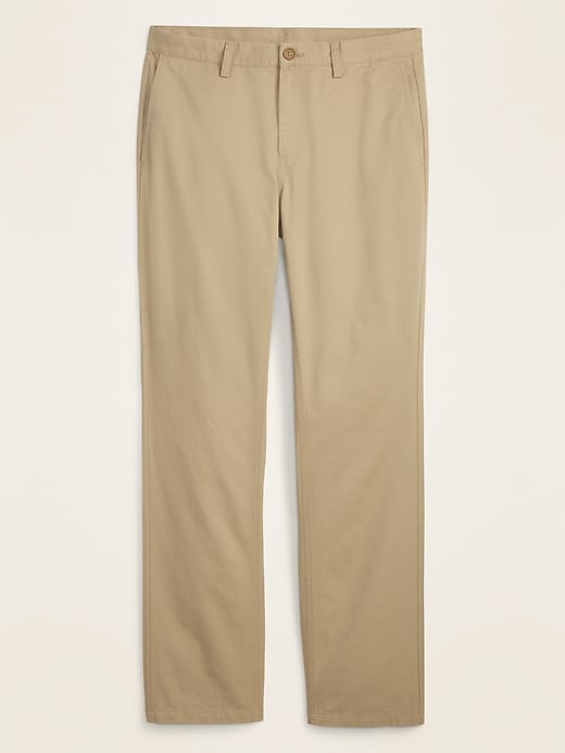 View large product image 1 of 3. Straight Uniform Non-Stretch Chino Pants