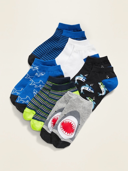 View large product image 1 of 1. No-Show Socks 6-Pack For Boys