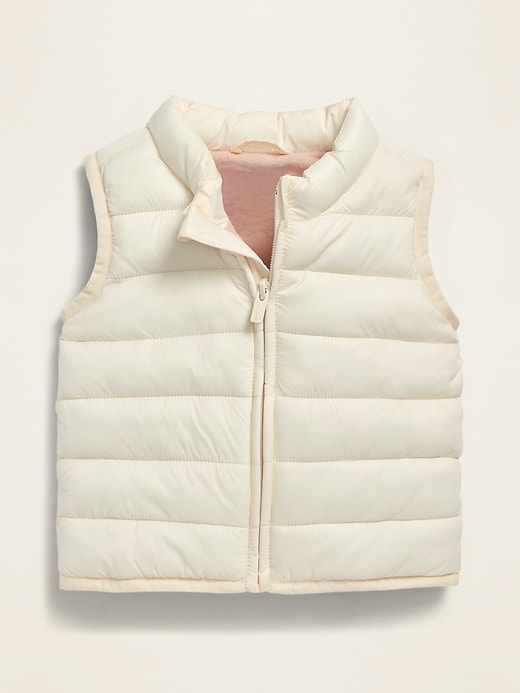 View large product image 1 of 1. Unisex Frost-Free Solid Puffer Vest