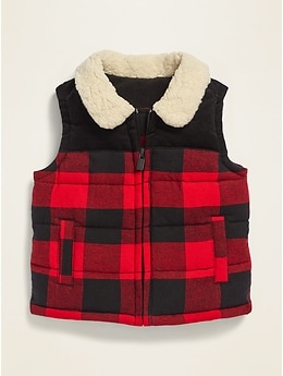 baby sherpa vest