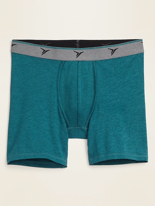 View large product image 1 of 1. Go-Dry Cool Built-In Flex Performance Boxer Briefs