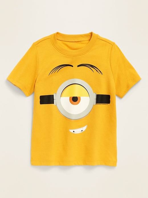 View large product image 1 of 1. Minions&#153 Costume Graphic Unisex T-Shirt for Toddler