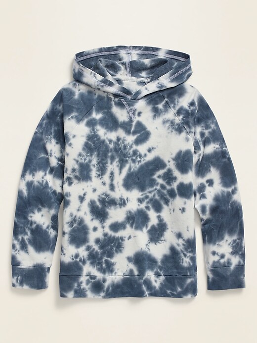 View large product image 1 of 1. Garment-Dyed French Terry Pullover Hoodie For Boys