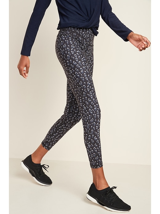 View large product image 1 of 2. High-Waisted PowerPress 7/8 Leggings