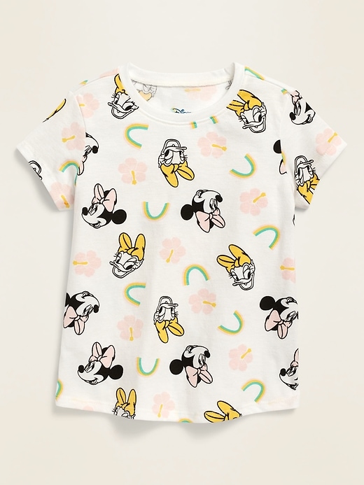View large product image 1 of 1. Disney&#169 Minnie Mouse & Daisy Duck Printed Tee for Toddler Girls