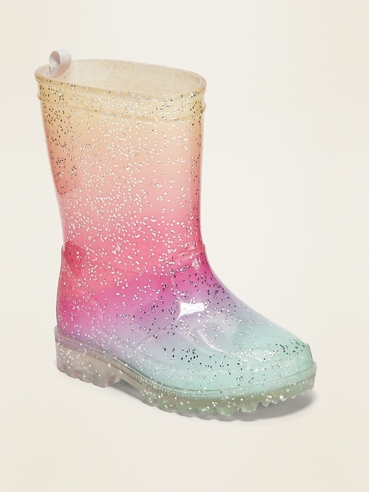 glitter boots old navy